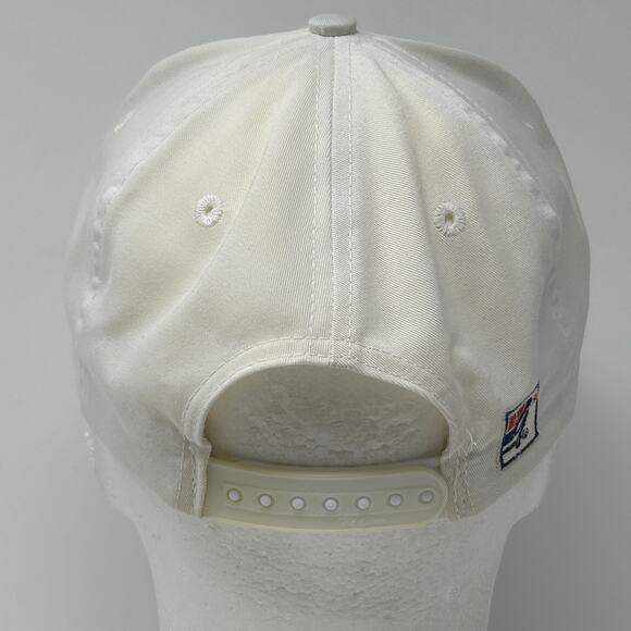 Vintage 90s Nebraska Cornhuskers Hat Cap UNL 3 Bar Line The Game Snapback White - Picture 3 of 15